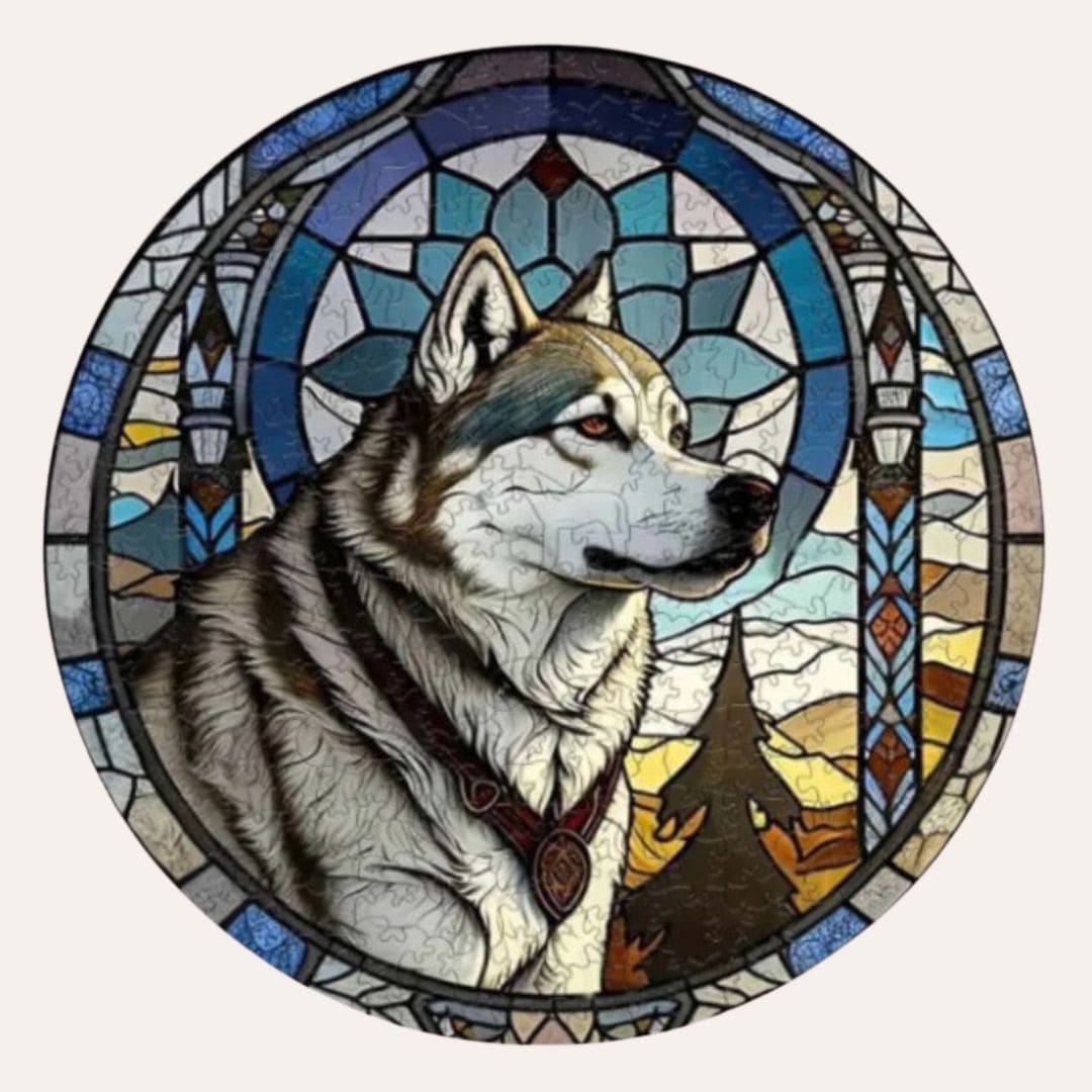 Puzzle Husky