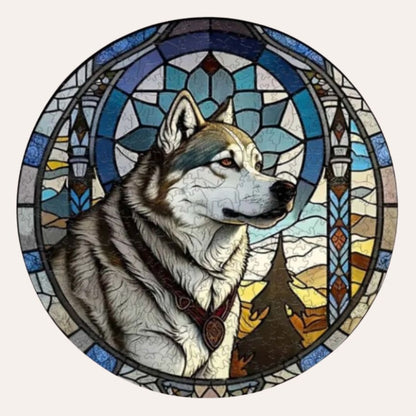 Puzzle Husky