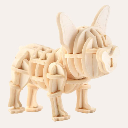 Puzzle 3D Bouledogue