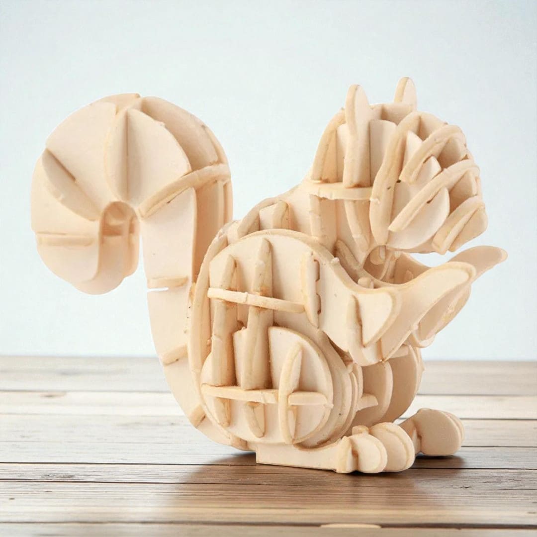 Puzzle 3D Écureuil