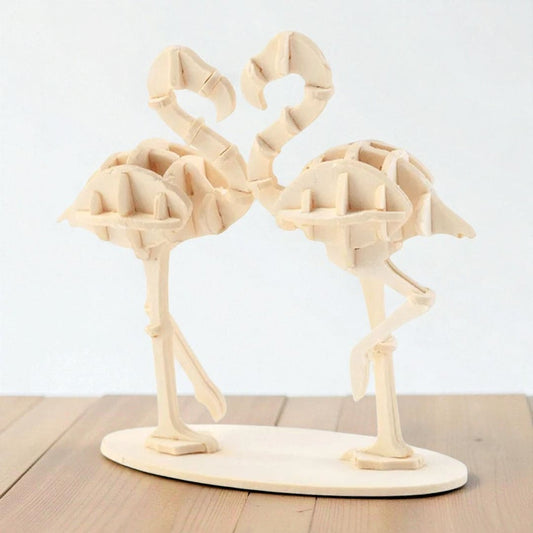 Puzzle 3D Bois Animaux