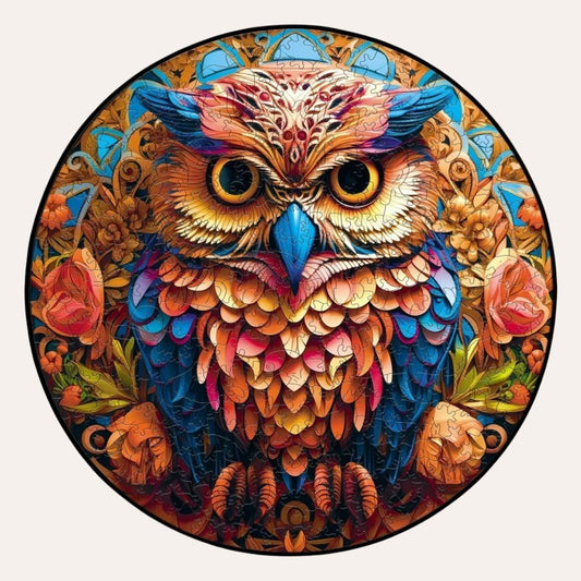 Puzzle Orphéon | Oiseau Hibou