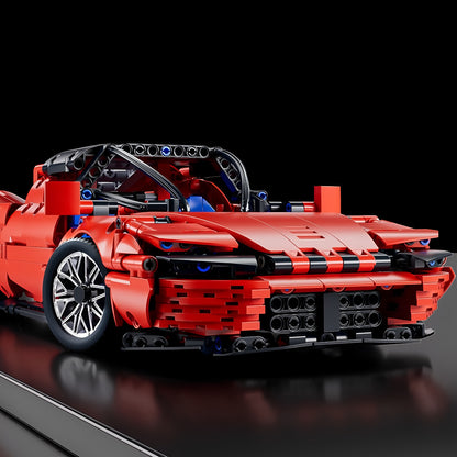 Puzzle 3D Voiture Rouge - Série 01