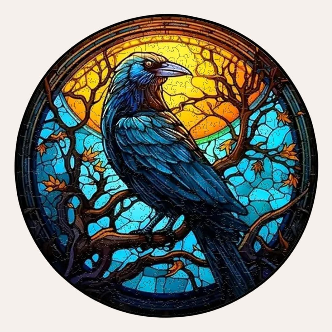 Puzzle Zussi | Oiseau Corbeau