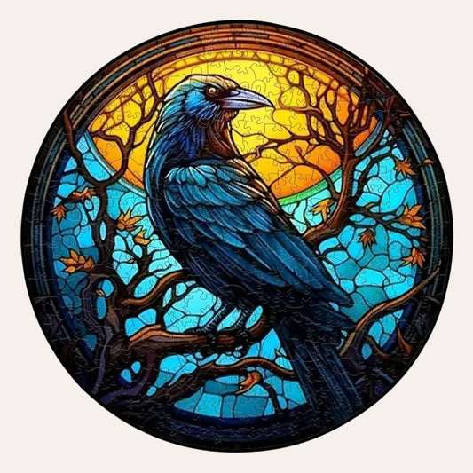 Puzzle Zussi | Oiseau Corbeau