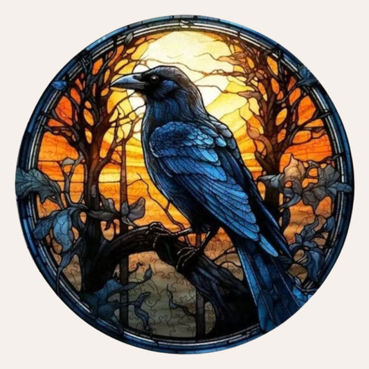 Puzzle Corvus | Oiseau Corbeau