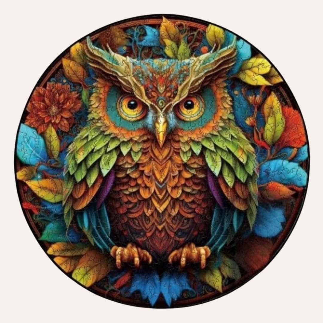 Puzzle Lumeo | Oiseau Hibou