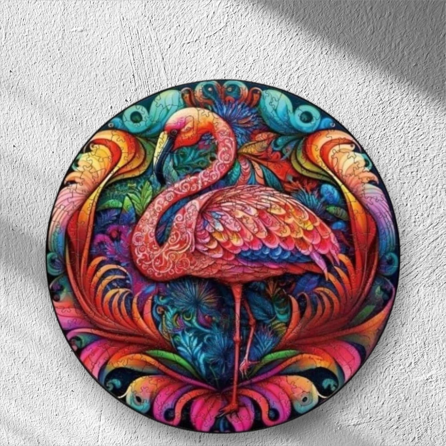 Puzzle Flamant Rose