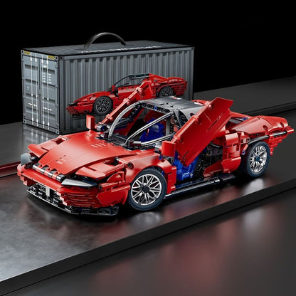 Puzzle 3D Voiture Rouge - Série 01