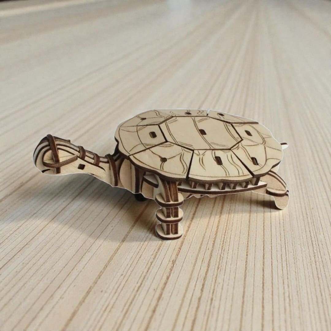 Puzzle 3D Bois Animaux