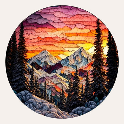 Puzzle Paysage Montagne