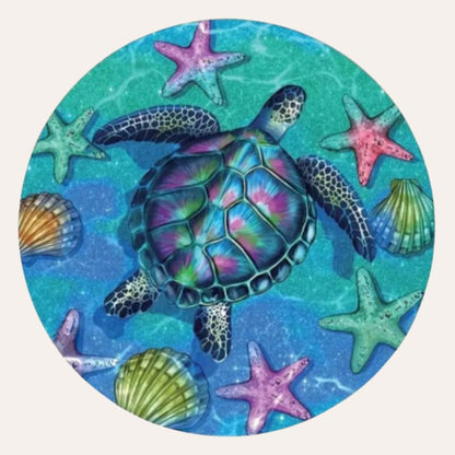 Puzzle Tortue Tropical