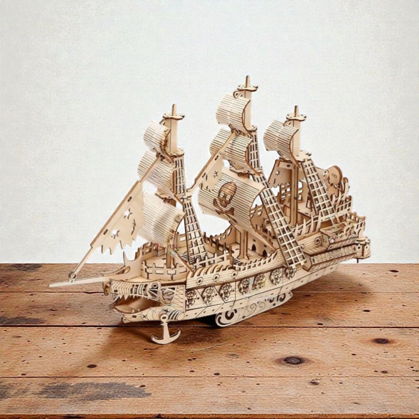 Puzzle 3D Bois Bateau