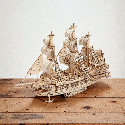 Puzzle 3D Bois Bateau