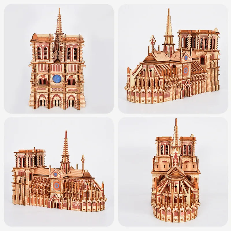 Puzzle 3D Notre Dame