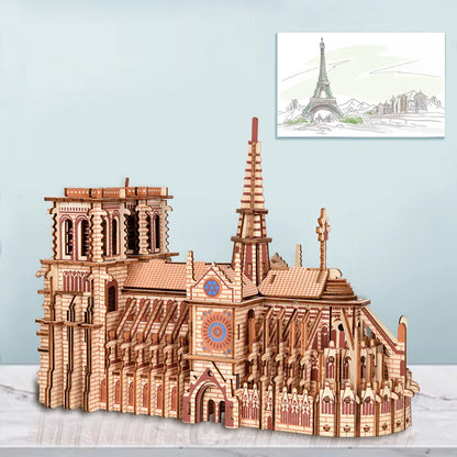 Puzzle 3D Notre Dame