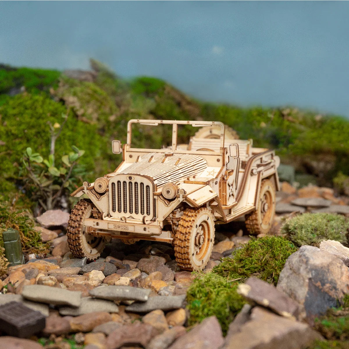 Puzzle 3D Jeep