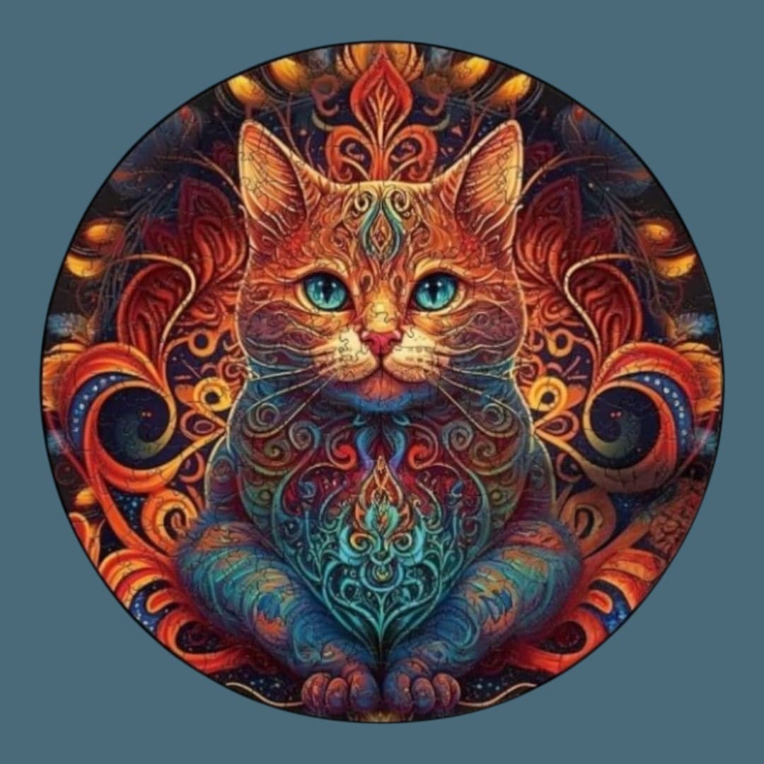 Puzzle Chat Roux