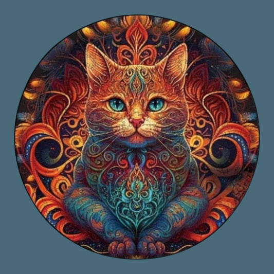 Puzzle Chat Roux