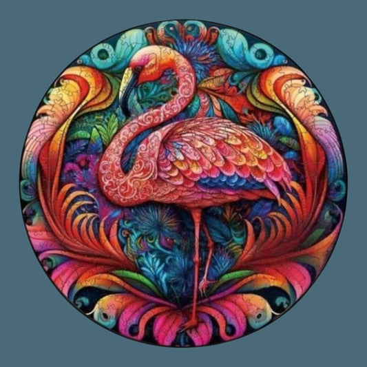 Puzzle Flamant Rose