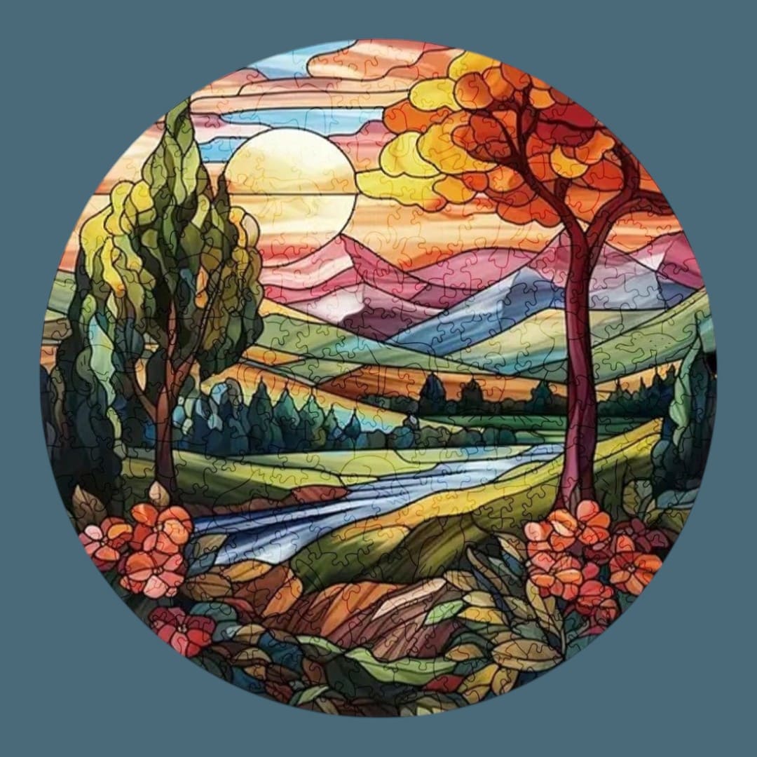 Puzzle Paysage Campagne