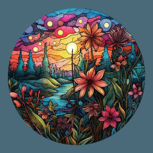 Puzzle Floral
