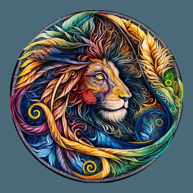 Puzzle Lion