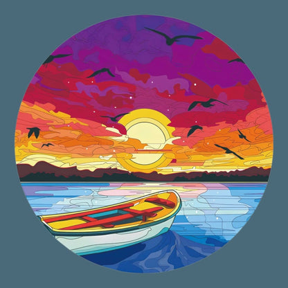 Puzzle Coucher de Soleil