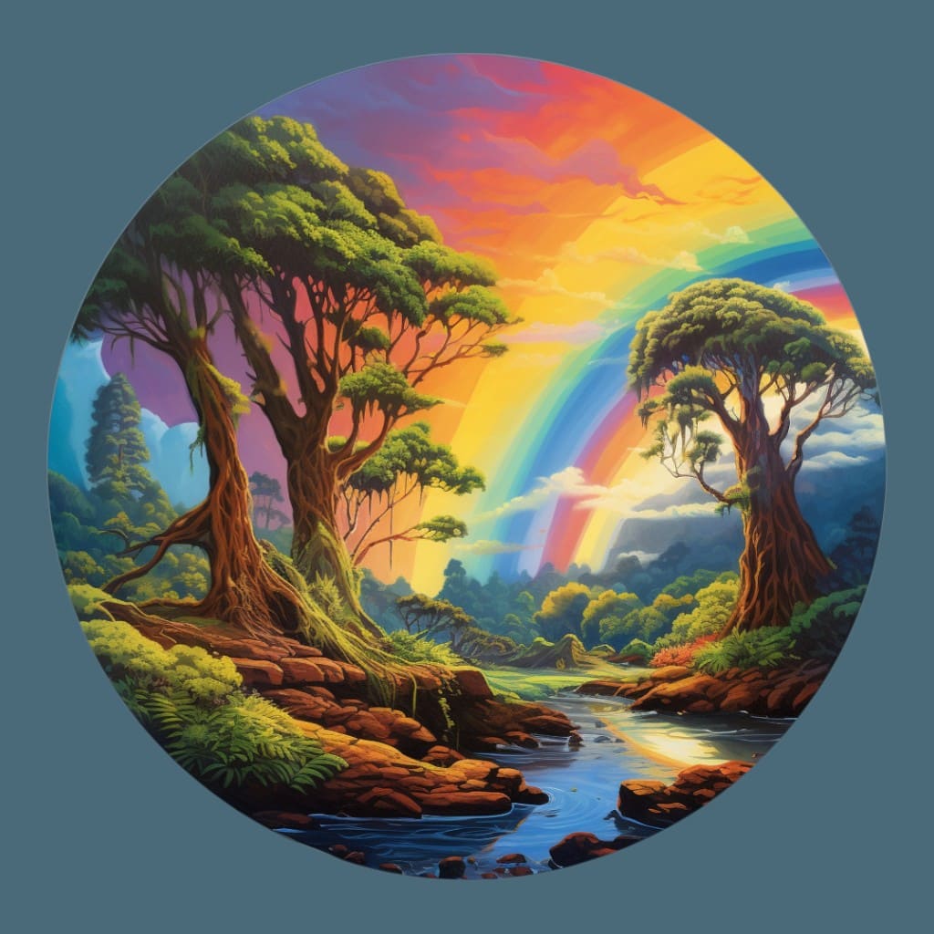 Puzzle Arc en ciel