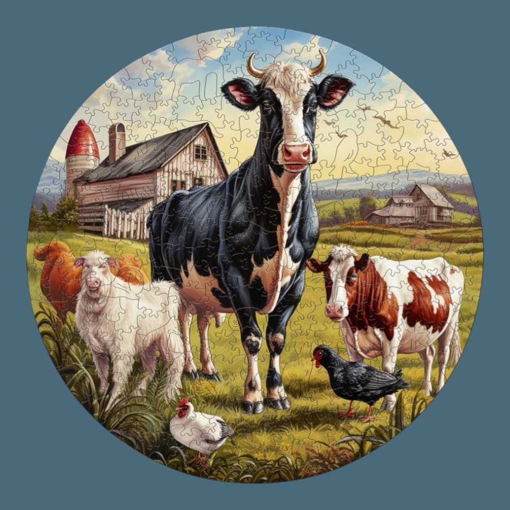 Puzzle Vache