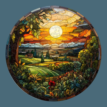 Puzzle Paysage Campagne