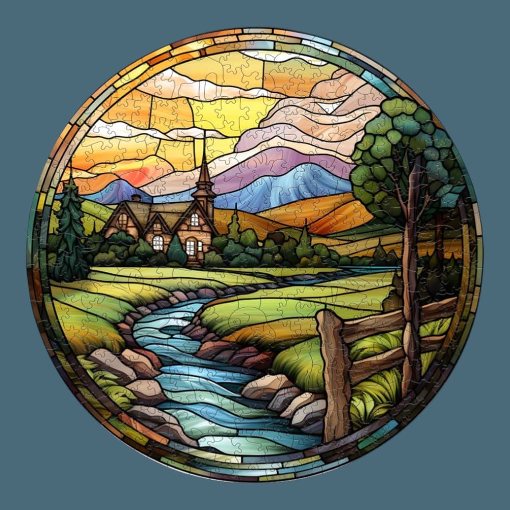 Puzzle Paysage Campagne