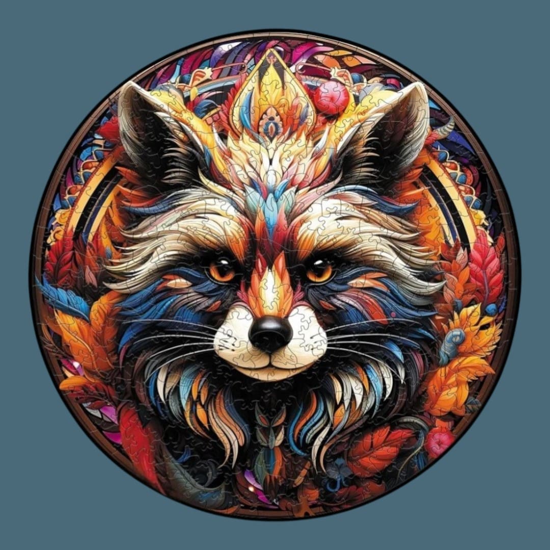 Puzzle Raton Laveur